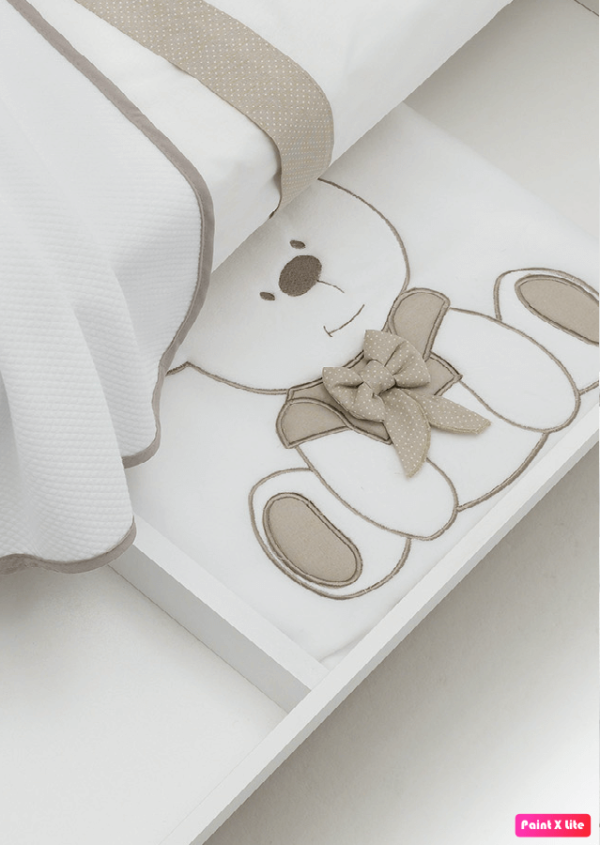 Coperta Erbesi in pile per lettino - mod. Tato