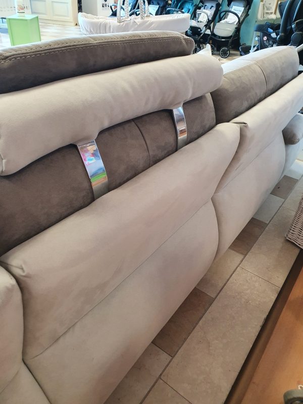 Divano in velluto Antara plus idrorepellente - grigio scuro - immagine 4