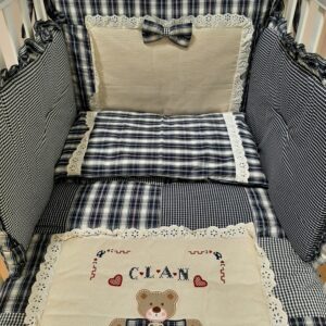 Set piumone e paracolpi Somma per lettino – mod. Clan