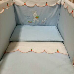 Set piumone e paracolpi Somma per lettino – mod. Carotina